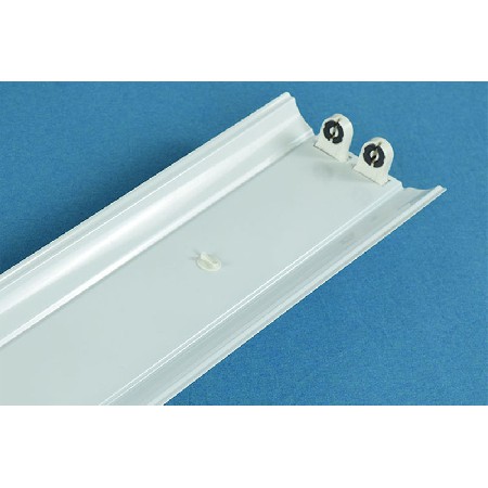 T8 double tube bracket with hood